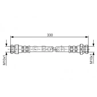Flexible de frein BOSCH OEM 5873717000