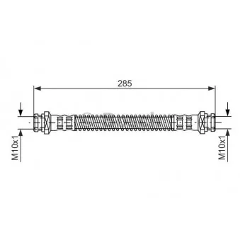 Flexible de frein BOSCH OEM MB857572