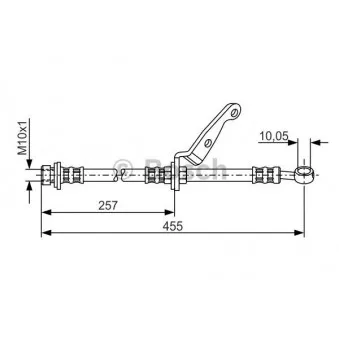 BOSCH 1 987 476 206 - Flexible de frein