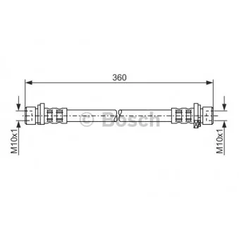 Flexible de frein BOSCH OEM 01468SAA000