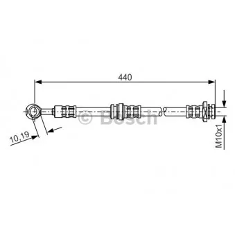 Flexible de frein BOSCH OEM 5155083E00