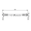 BOSCH 1 987 476 453 - Flexible de frein