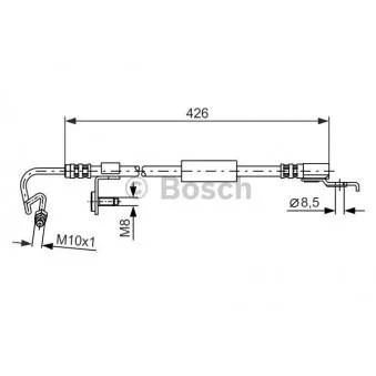 Flexible de frein BOSCH OEM 92AB2282AC