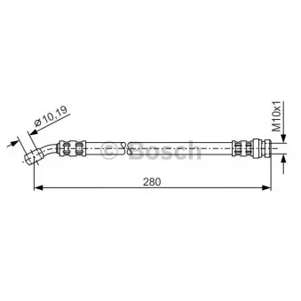 Flexible de frein BOSCH OEM 5154080151