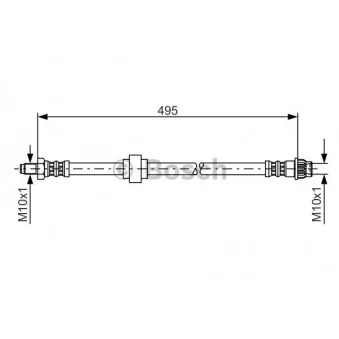 Flexible de frein BOSCH OEM 6025305984