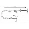 BOSCH 1 987 477 535 - Tirette à câble, frein de stationnement