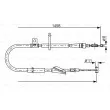 BOSCH 1 987 477 772 - Tirette à câble, frein de stationnement