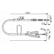 BOSCH 1 987 477 915 - Tirette à câble, frein de stationnement