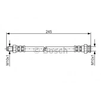 Flexible de frein BOSCH OEM MB857531