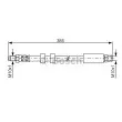 BOSCH 1 987 481 117 - Flexible de frein