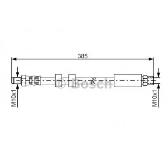 Flexible de frein BOSCH OEM 9191400