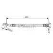 BOSCH 1 987 481 177 - Flexible de frein