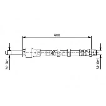 Flexible de frein BOSCH OEM 30792532