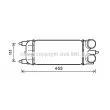 AVA QUALITY COOLING PE4365 - Intercooler, échangeur