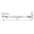 BOSCH 1 987 481 417 - Flexible de frein
