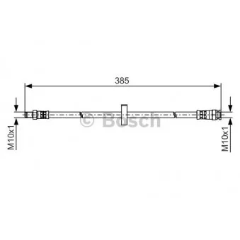 Flexible de frein BOSCH OEM 1314980080