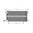 AVA QUALITY COOLING PE5187 - Condenseur, climatisation