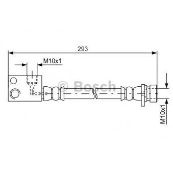 Flexible de frein BOSCH OEM 01468TF0G00