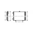 AVA QUALITY COOLING PE5295D - Condenseur, climatisation
