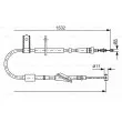 BOSCH 1 987 482 093 - Tirette à câble, frein de stationnement