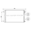 AVA QUALITY COOLING PE5364D - Condenseur, climatisation