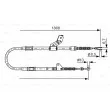 BOSCH 1 987 482 158 - Tirette à câble, frein de stationnement
