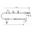 BOSCH 1 987 482 209 - Tirette à câble, frein de stationnement