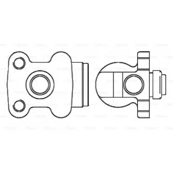 BOSCH F 026 002 341 - Cylindre de roue
