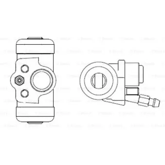 Cylindre de roue BOSCH F 026 002 359