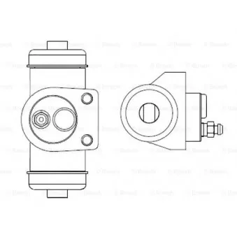 Cylindre de roue A.B.S. 82085