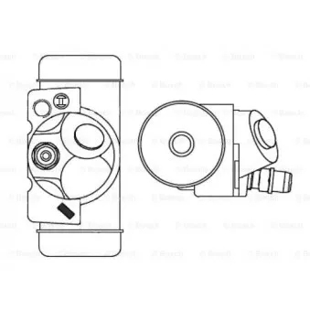 Cylindre de roue BOSCH OEM D3OZ2261D
