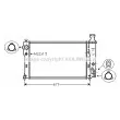 AVA QUALITY COOLING PEA2133 - Radiateur, refroidissement du moteur