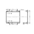 Radiateur, refroidissement du moteur AVA QUALITY COOLING [PEA2331]