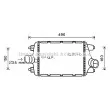 Intercooler, échangeur AVA QUALITY COOLING [PR4081]