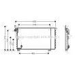 AVA QUALITY COOLING PR5025 - Condenseur, climatisation