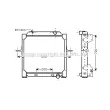 Radiateur, refroidissement du moteur AVA QUALITY COOLING [RE2083]