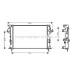 AVA QUALITY COOLING RT2292 - Radiateur, refroidissement du moteur