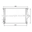 AVA QUALITY COOLING RT2477 - Radiateur, refroidissement du moteur