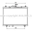 AVA QUALITY COOLING RT2603 - Radiateur, refroidissement du moteur