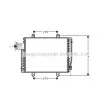 AVA QUALITY COOLING RT5193 - Condenseur, climatisation