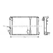 AVA QUALITY COOLING RTA2208 - Radiateur, refroidissement du moteur