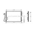 AVA QUALITY COOLING RTA5376 - Condenseur, climatisation