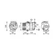 AVA QUALITY COOLING RTK481 - Compresseur, climatisation