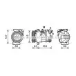 AVA QUALITY COOLING RTK491 - Compresseur, climatisation