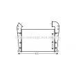 AVA QUALITY COOLING SC4018 - Intercooler, échangeur