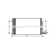 AVA QUALITY COOLING ST5038D - Condenseur, climatisation