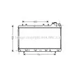 AVA QUALITY COOLING SU2015 - Radiateur, refroidissement du moteur