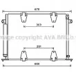 AVA QUALITY COOLING SZ5135D - Condenseur, climatisation