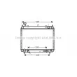 AVA QUALITY COOLING TO2340 - Radiateur, refroidissement du moteur