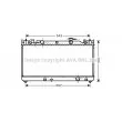 AVA QUALITY COOLING TO2341 - Radiateur, refroidissement du moteur